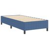 vidaXL Cama Box Azul 90 x 190 cm Veludo