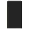 vidaXL Cómoda 60x41x76 cm derivados de madeira preto