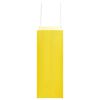 vidaXL Sacos de papel 250 unid com al&ccedil;as amarelo 18x8x22 cm