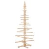 vidaXL &Aacute;rvore de Natal decorativa 180 cm madeira de pinho maci&ccedil;a