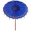 vidaXL Parasol Balin&ecirc;s Azul 215 x 215 x 260 cm