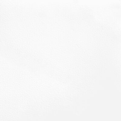 vidaXL Cama com molas/colchão 140x200 cm couro artificial branco