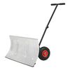 vidaXL Limpa-neves manual com rodas 100x44 cm