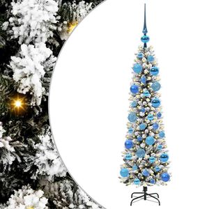 vidaXL &Aacute;rvore de Natal Artificial Branco 120 cm PVC, Metal e Pl&aacute;stico