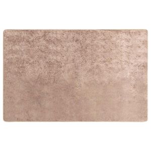 vidaXL Passadeira MARSA Areia 120 x 170 cm Poli&eacute;ster e PVC