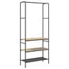 vidaXL Suporte para Roupas Carvalho Sonoma 77 x 30 x 171 cm