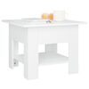 vidaXL Mesa de centro 55x55x42 cm derivados de madeira branco