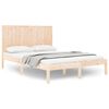 vidaXL Cama sem colch&atilde;o 120x200 cm madeira de pinho maci&ccedil;a