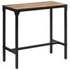vidaXL Mesa de bar 110x55x107 cm madeira de mangueira &aacute;spera maci&ccedil;a