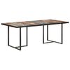 vidaXL Mesa de jantar 200 cm madeira recuperada maci&ccedil;a