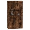 vidaXL Arm&aacute;rio alto derivados de madeira carvalho fumado