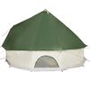 vidaXL Tenda familiar tipi para 12 pessoas impermeável verde