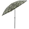 vidaXL Guarda-Chuva para Pesca Camuflagem 300 x 240 cm
