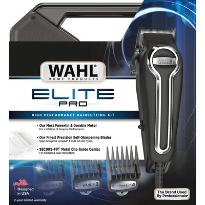 Wahl Máquina de cortar cabelo 21 pcs Elite Pro