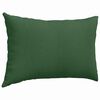 vidaXL Travesseiros de Sof&aacute; 2 pcs Verde Escuro 60 x 40 cm