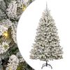 vidaXL &Aacute;rvore de Natal Artificial 240 cm 300 LED Branco quente