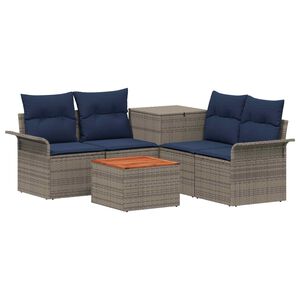 vidaXL Conjunto de Sof&aacute;s 6 pcs 4-N&uacute;mero de lugares