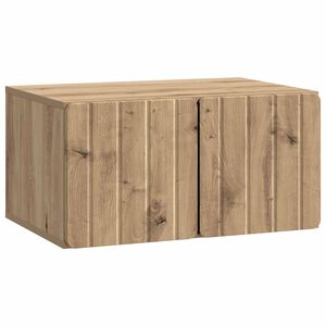 vidaXL Gabinete de TV de Parede Carvalho Arttisan 59,5 x 41 x 30 cm