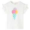T-shirt infantil cor cru 128