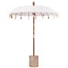 vidaXL Parasol Balin&ecirc;s com Base 260 180-190 cm