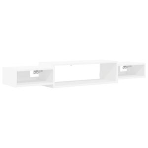 vidaXL Arm&aacute;rio de TV Montado na Parede Montagem na parede Branco