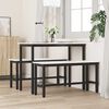 vidaXL Banco de Jantar Branco 100 x 32,5 x 49 cm