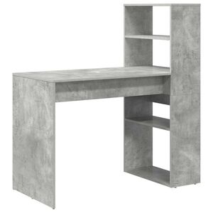 vidaXL Mesa Cinzento Derivados de Madeira 113 x 54 x 120 cm