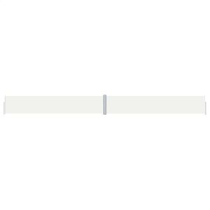vidaXL Toldo lateral retr&aacute;til 117x1200 cm cor creme