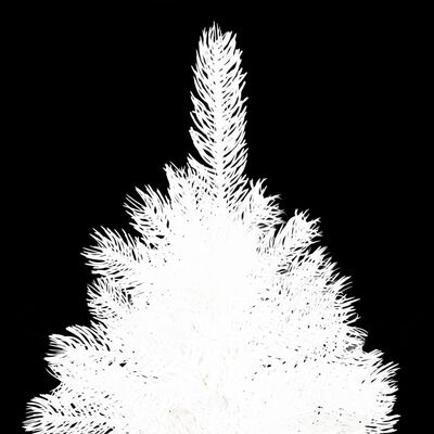 vidaXL Árvore Natal artificial pré-iluminada 210 cm branco
