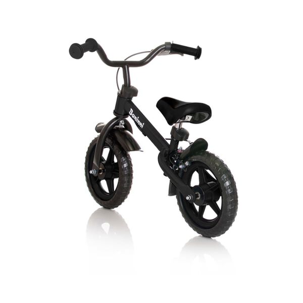 Baninni Bicicleta de equil&iacute;brio Wheely preto BNFK012-BK
