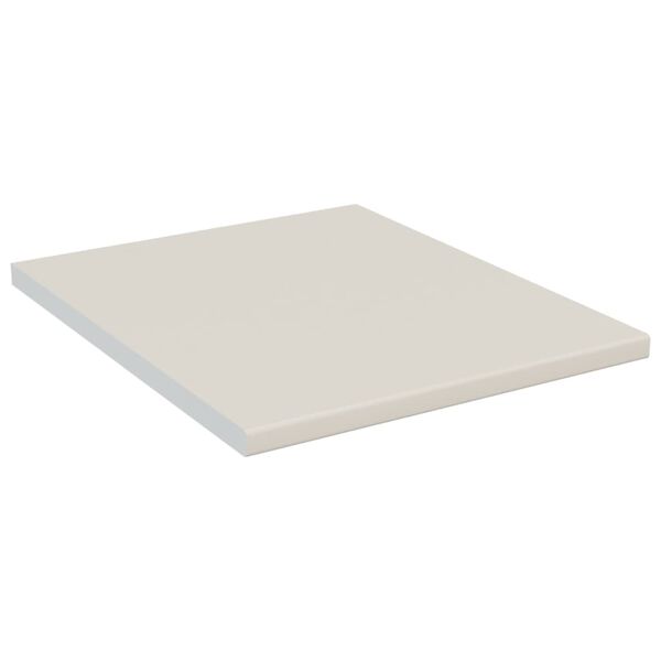 vidaXL Bancada de cozinha aglomerado 50x60x2,8 cm cor creme