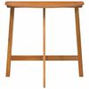 vidaXL Mesa de Jardim Castanho 78 x 46 x 75 cm