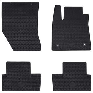 vidaXL Tapete de carro 4 unid. Adequado para Renault MEGANE 2016-