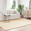 vidaXL Tapete shaggy de pelo alto NAVARRA 160x230 cm poli&eacute;ster creme
