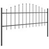 vidaXL Cerca para Jardim 3 pcs Cinzeto 170 x 140 cm Aço revestido a pó