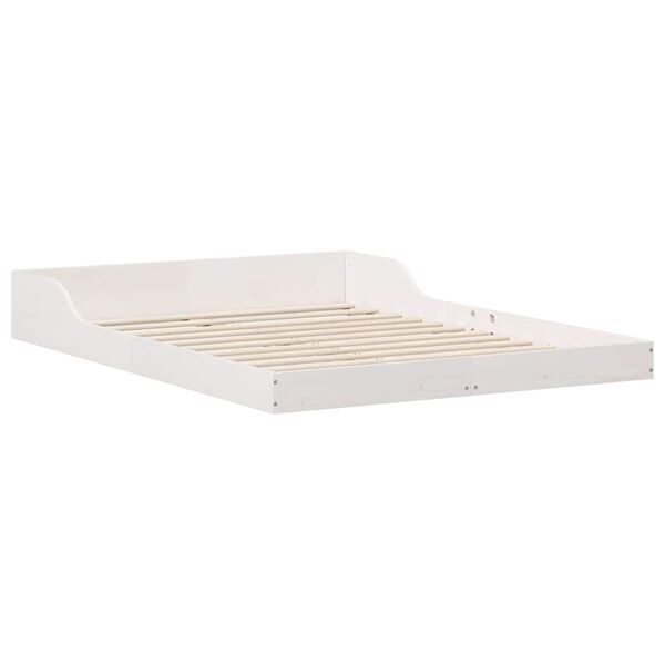 vidaXL Estrutura da Cama Branco 140 x 190 cm