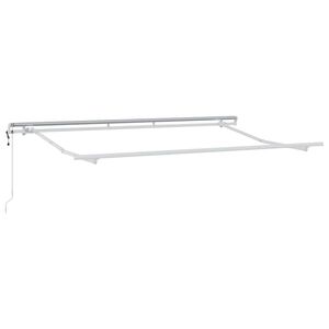 vidaXL Estrutura de Toldo Branco 3.5 x 2 m Metal