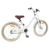 vidaXL Bicicleta Infantil 18 Polegadas para 5-7 anos Branco