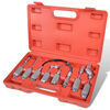 vidaXL Kit de ferramentas para lubrifica&ccedil;&atilde;o de equipamentos - 7 pe&ccedil;as