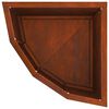vidaXL Vaso de Canto Ferro Enferrujado 30 x 30 x 35 cm A&ccedil;o corten