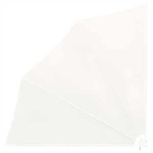 vidaXL Toldo lateral dobr&aacute;vel para varanda 140x140 cm creme