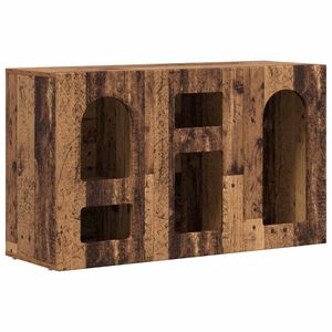 vidaXL Buffet ELST Madeira antiga 100 x 35 x 59 cm