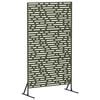 vidaXL Protetor de Privacidade 100 x 50 x 180 cm A&ccedil;o Verde-Azeitona
