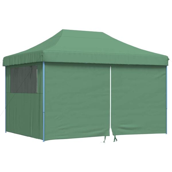 vidaXL Tenda de Festa Verde 279 x 410 x 315 cm Tecido Oxford