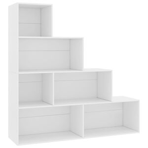 vidaXL Estante/divis&oacute;ria 155x24x160 cm derivados de madeira branco