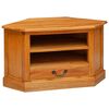 vidaXL Arm&aacute;riodeTVdeCanto com gaveta Natural 79 x 40 x 46 cm