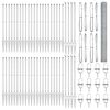 vidaXL Cerca Hexagonal com Poste 100 x 1,5 m A&ccedil;o Galvanizado Prateado