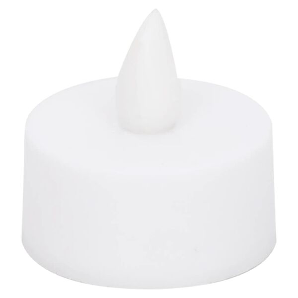 vidaXL Velas pequenas LED sem chama 100 pcs colorido