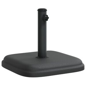 vidaXL Base de guarda-sol para postes de &Oslash;32/35/38 mm 11 kg quadrado