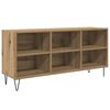vidaXL Gabinete para TV 103,5 x 30 x 50 cm Carvalho Artesanal